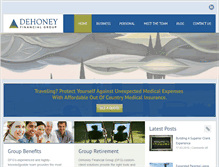 Tablet Screenshot of dehoney.com